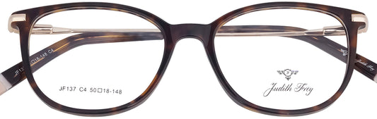 JF137 - C4 - Handmade Bio Acetate - Havana Brown - glassesbyahana.com