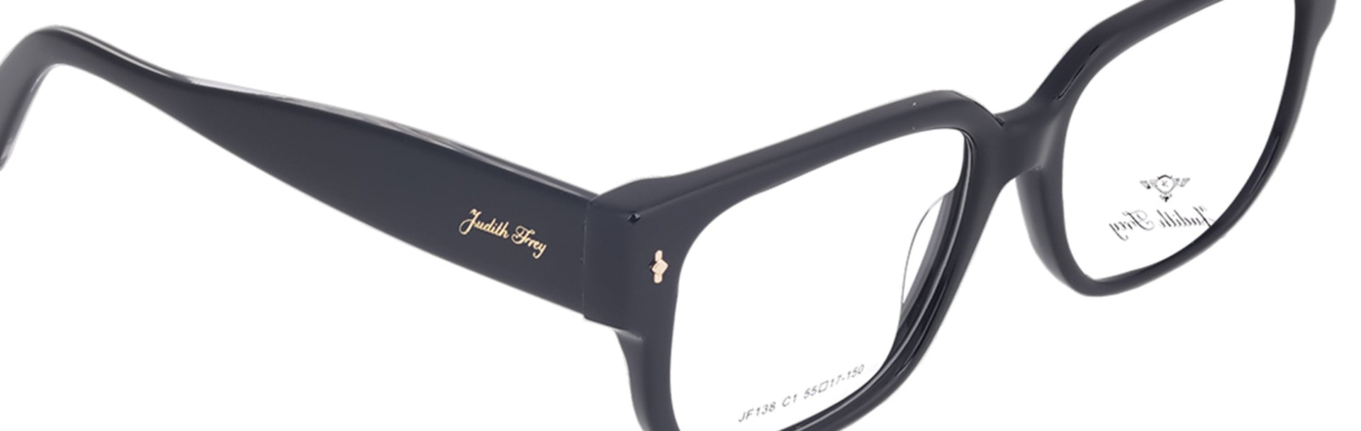 JF138 - C1 - Handmade Acetate - Midnight Black - glassesbyahana.com