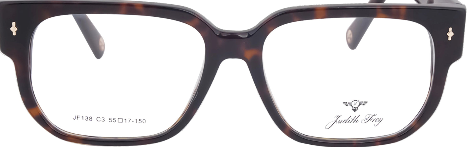 JF138 - C3 - Handmade Bio Acetate - Havana Brown - glassesbyahana.com