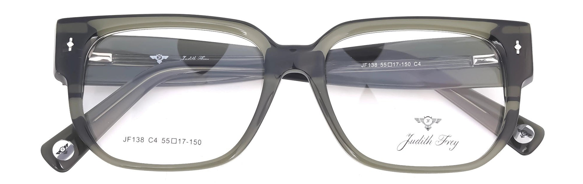 JF138 - C4 - Handmade Bio Acetate - Forest Green - glassesbyahana.com