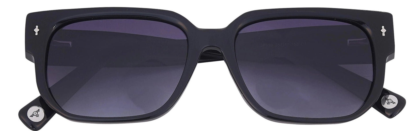 JF139-C1-Handmade Bio Acetate-Midnight Black - glassesbyahana.com