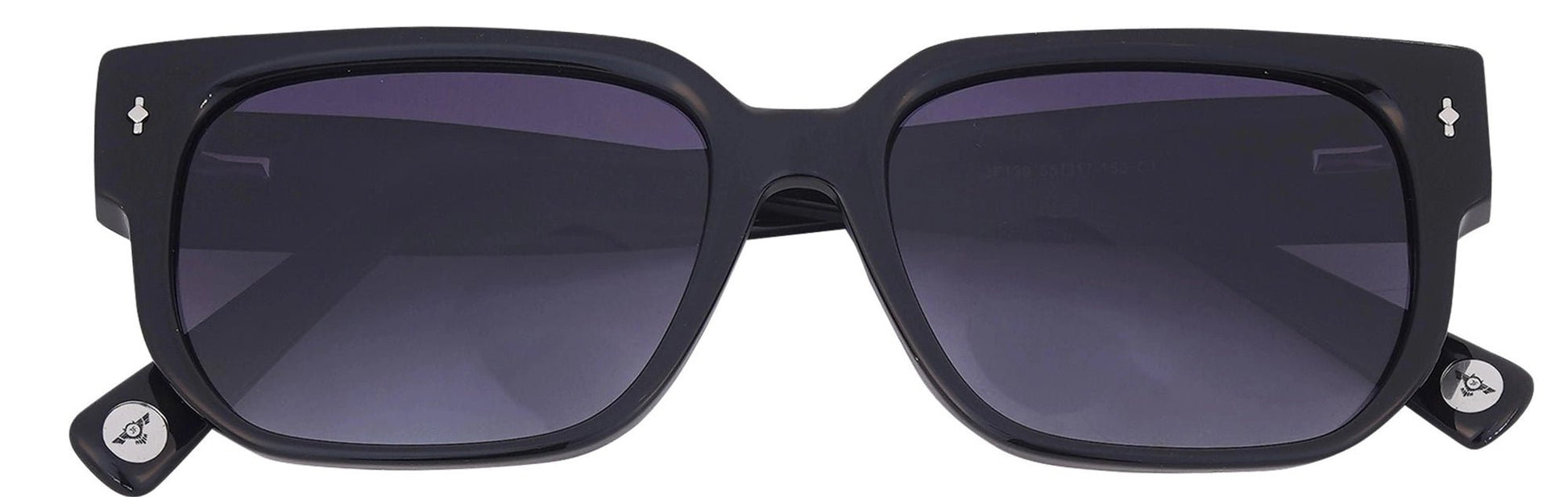 JF139-C1-Handmade Bio Acetate-Midnight Black - glassesbyahana.com