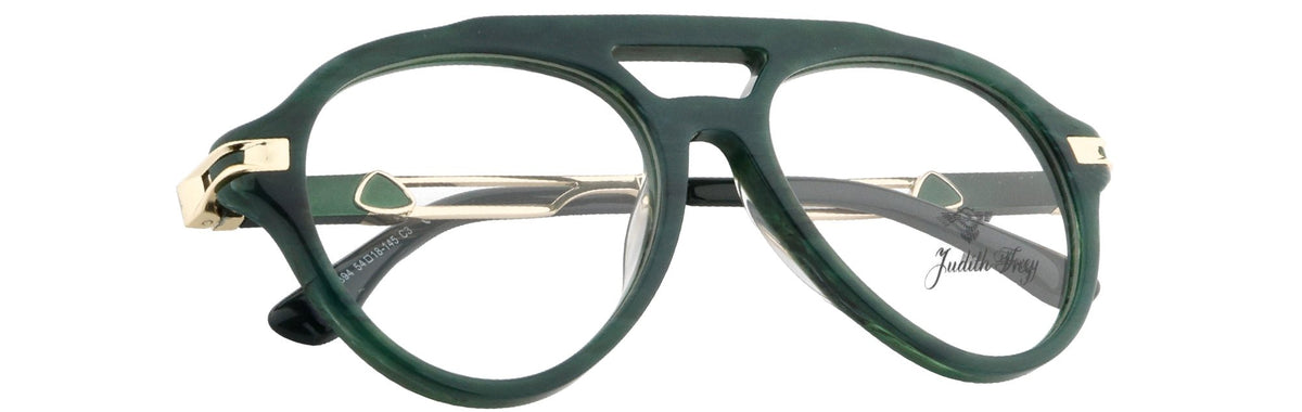 JF1394-C3-Handmade Bio Acetate-Olive Green - glassesbyahana.com