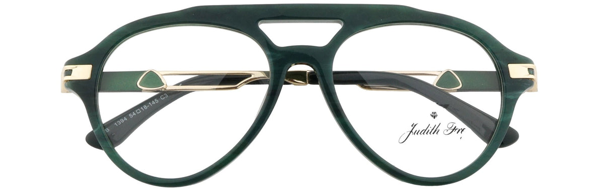 JF1394-C3-Handmade Bio Acetate-Olive Green - glassesbyahana.com
