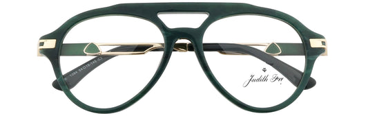 JF1394-C3-Handmade Bio Acetate-Olive Green - glassesbyahana.com