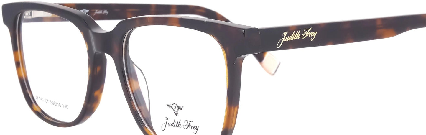 JF140 - C1 - Handmade Bio Acetate - Havana Brown - glassesbyahana.com