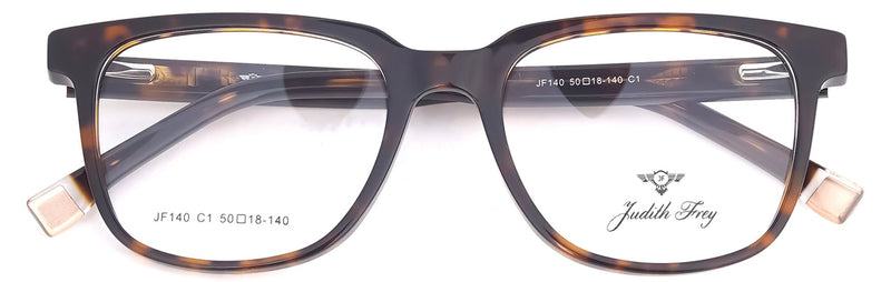 JF140 - C1 - Handmade Bio Acetate - Havana Brown - glassesbyahana.com