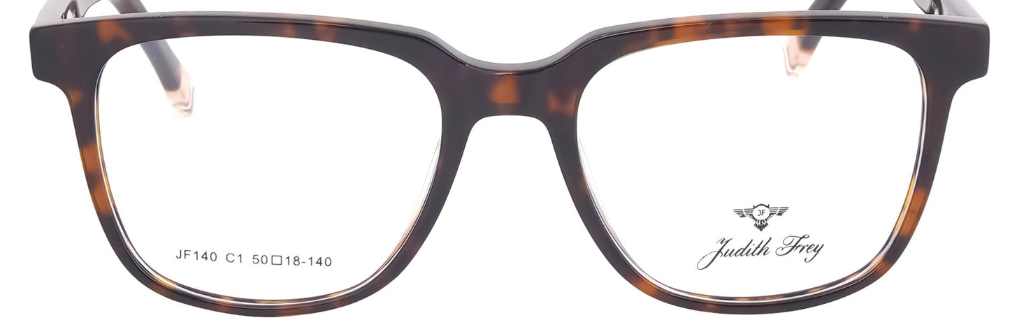 JF140 - C1 - Handmade Bio Acetate - Havana Brown - glassesbyahana.com