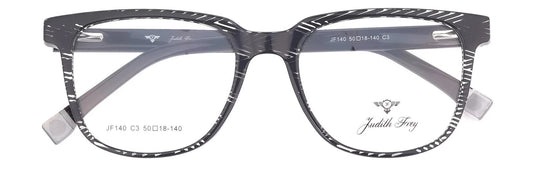 JF140-C3-Handmade Bio Acetate-Midnight Black - glassesbyahana.com