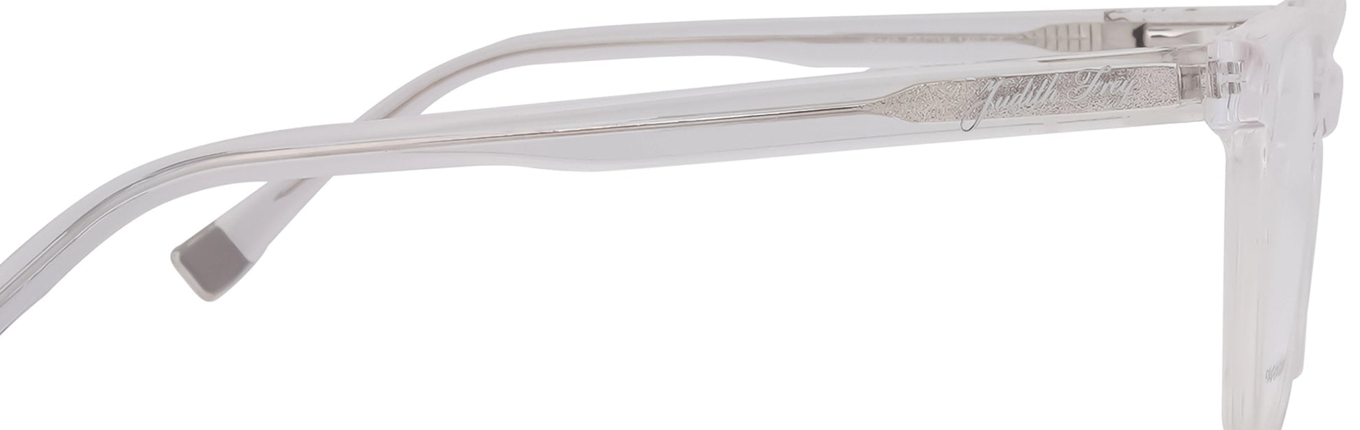 JF140 - C4 - Handmade Bio Acetate - Crystal Clear - glassesbyahana.com