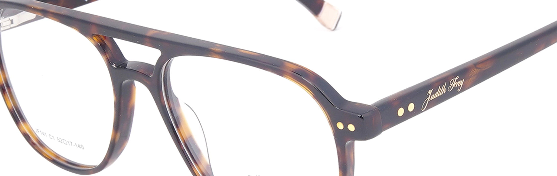 JF141 - C1 - Handmade Bio Acetate Havana Brown - glassesbyahana.com