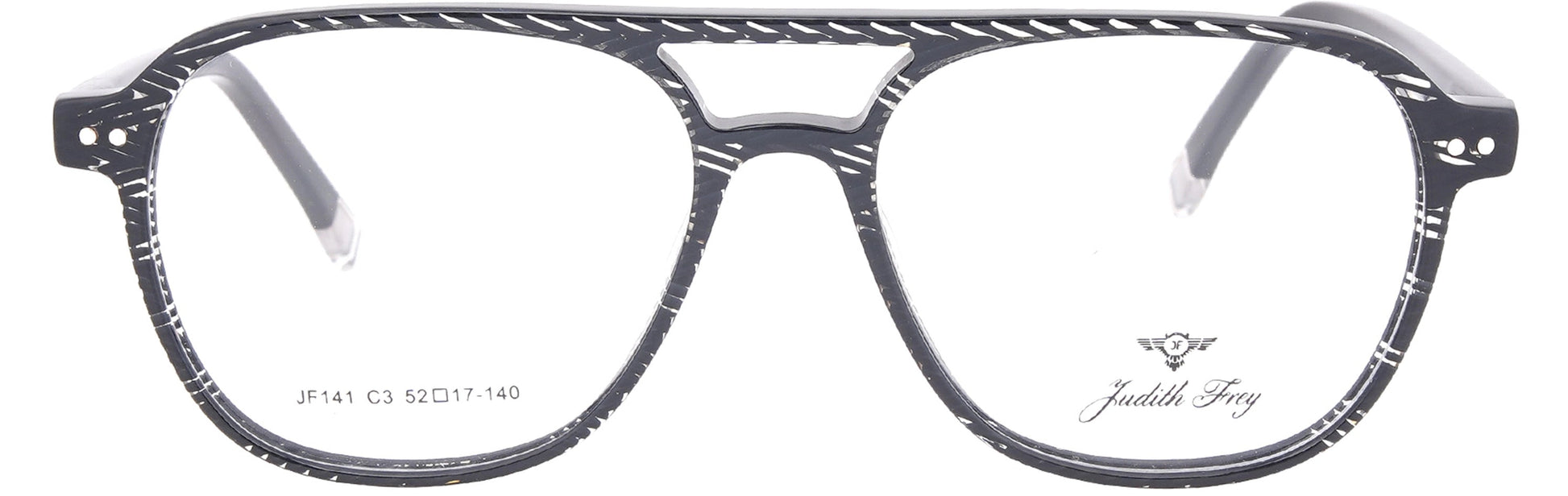 JF141 - C3 - Handmade Bio Acetate Midnight Black - glassesbyahana.com
