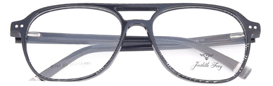 JF141-C3-Handmade Bio Acetate Midnight Black - glassesbyahana.com