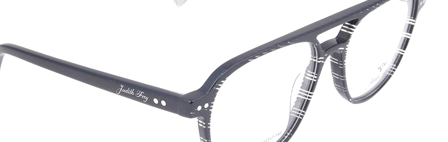 JF141 - C3 - Handmade Bio Acetate Midnight Black - glassesbyahana.com