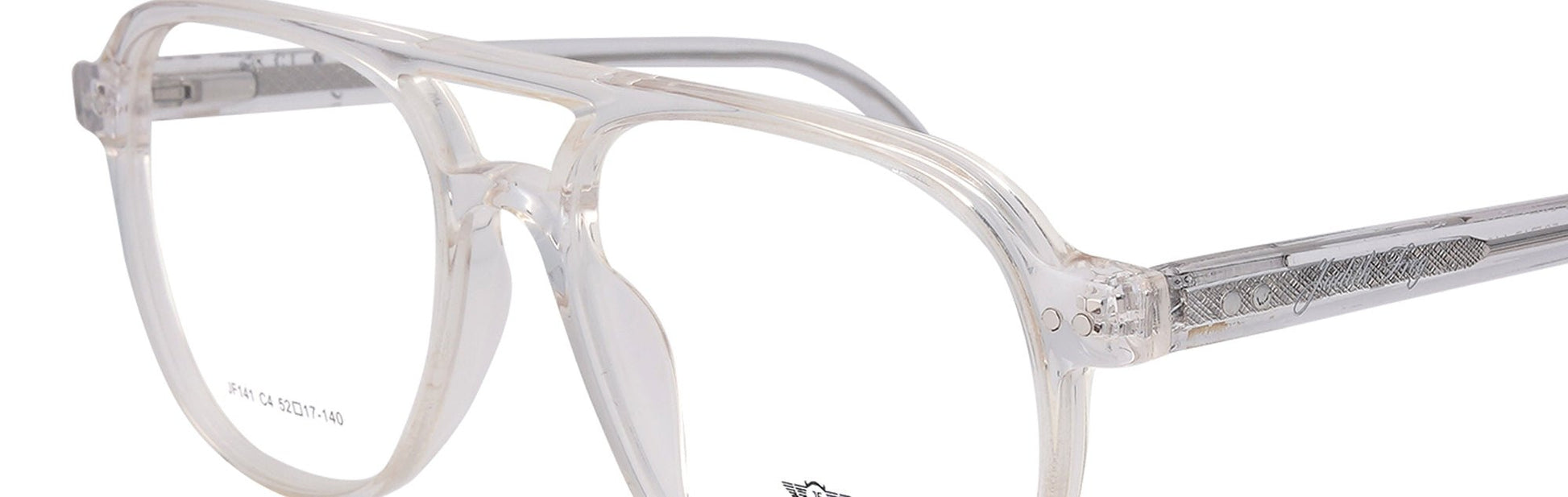 JF141 - C4 - Crystal Clear - glassesbyahana.com
