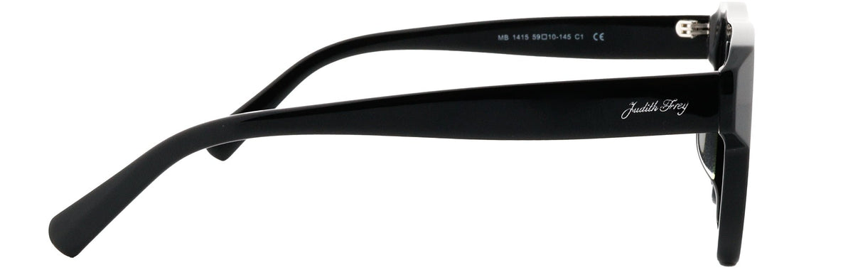 JF1415-C1-Handmade Bio Acetate-Midnight Black - glassesbyahana.com