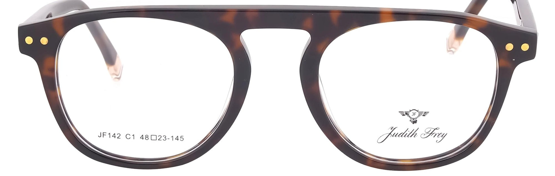 JF142 - C1 - Handmade Bio Acetate - Havana Brown - glassesbyahana.com