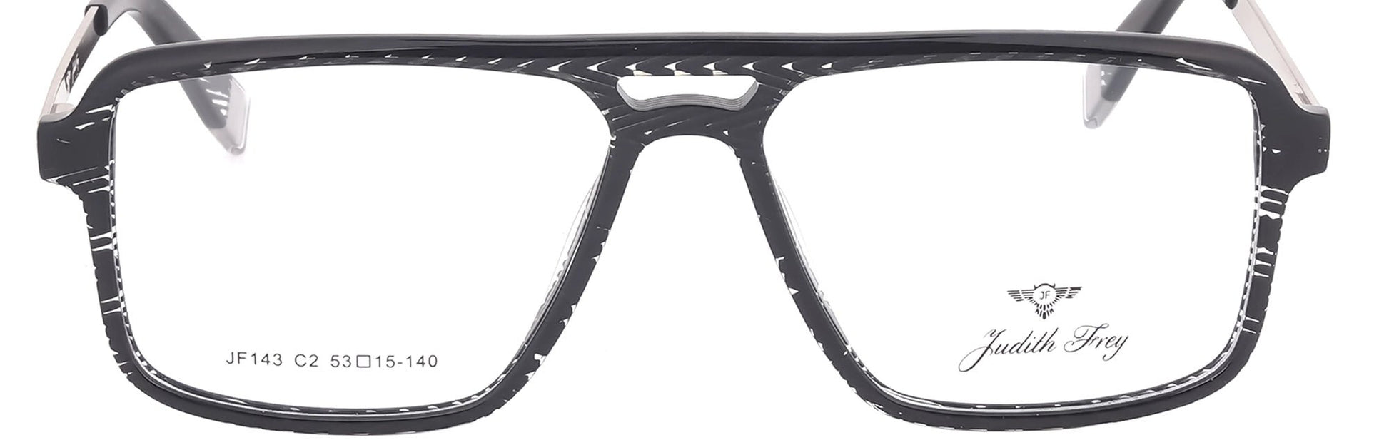 JF143 - C2 - Handmade Bio Acetate - Midnight Black - glassesbyahana.com