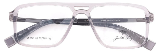 JF143 - C3 - Handmade Bio Acetate - Slate Grey - glassesbyahana.com