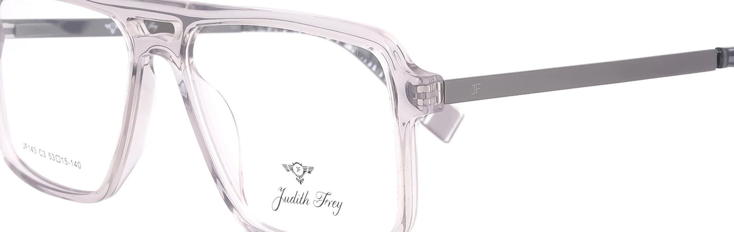 JF143 - C3 - Handmade Bio Acetate - Slate Grey - glassesbyahana.com