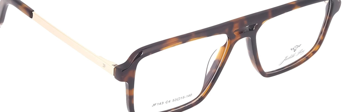 JF143 - C4 - Handmade Bio Acetate - Havana Brown - glassesbyahana.com