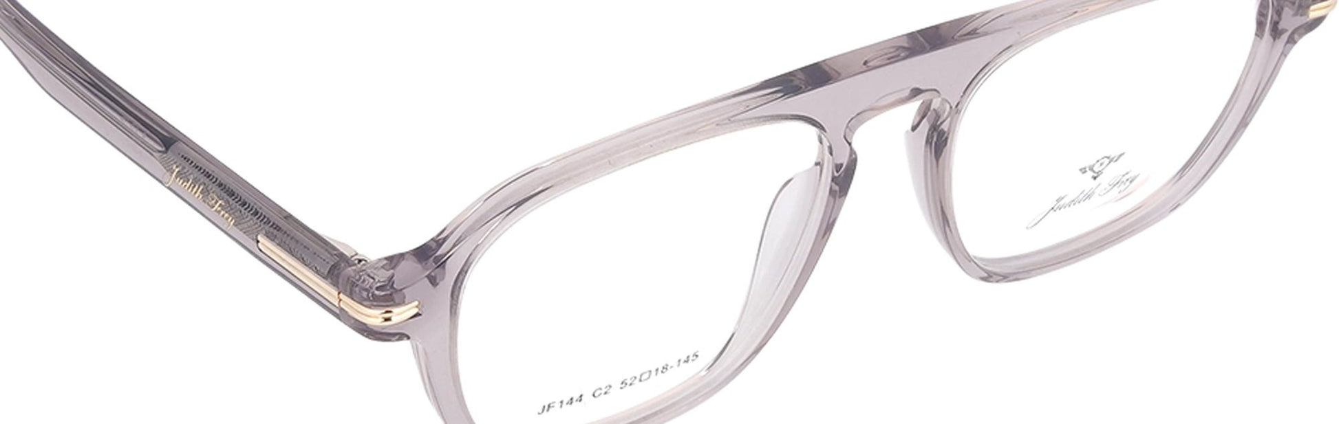 JF144 - C2 - Handmade Bio Acetate - Slate Grey - glassesbyahana.com