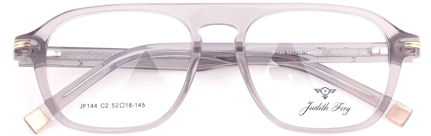 JF144 - C2 - Handmade Bio Acetate - Slate Grey - glassesbyahana.com
