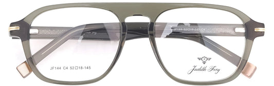 JF144 - C4 - Handmade Bio Acetate - Forest Green - glassesbyahana.com
