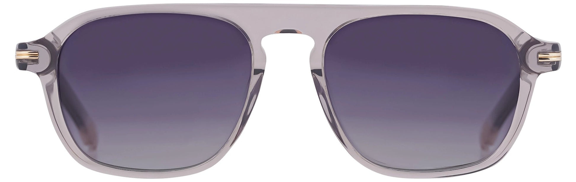 JF145 - C2 - Handmade Bio Acetate - Gunmetal Grey - glassesbyahana.com
