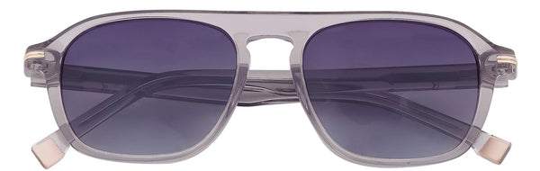 JF145 - C2 - Handmade Bio Acetate - Gunmetal Grey - glassesbyahana.com