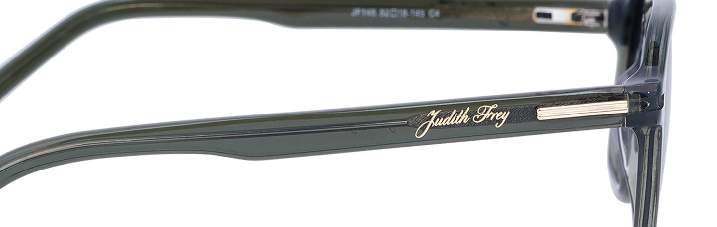 JF145 - C4 - Handmade Bio Acetate - Olive Green - glassesbyahana.com