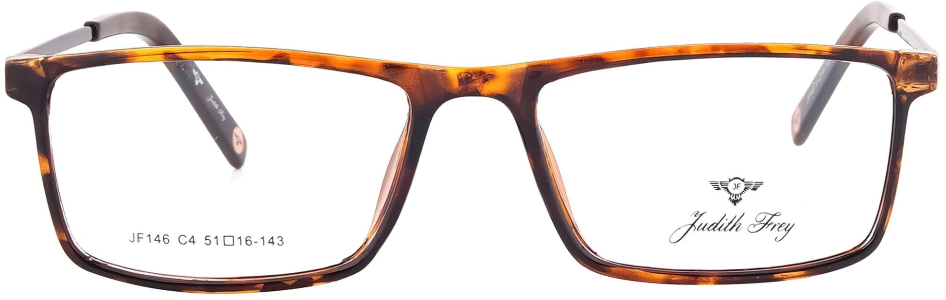 JF146 - C4 - Handmade Bio Acetate - Havana Brown - glassesbyahana.com