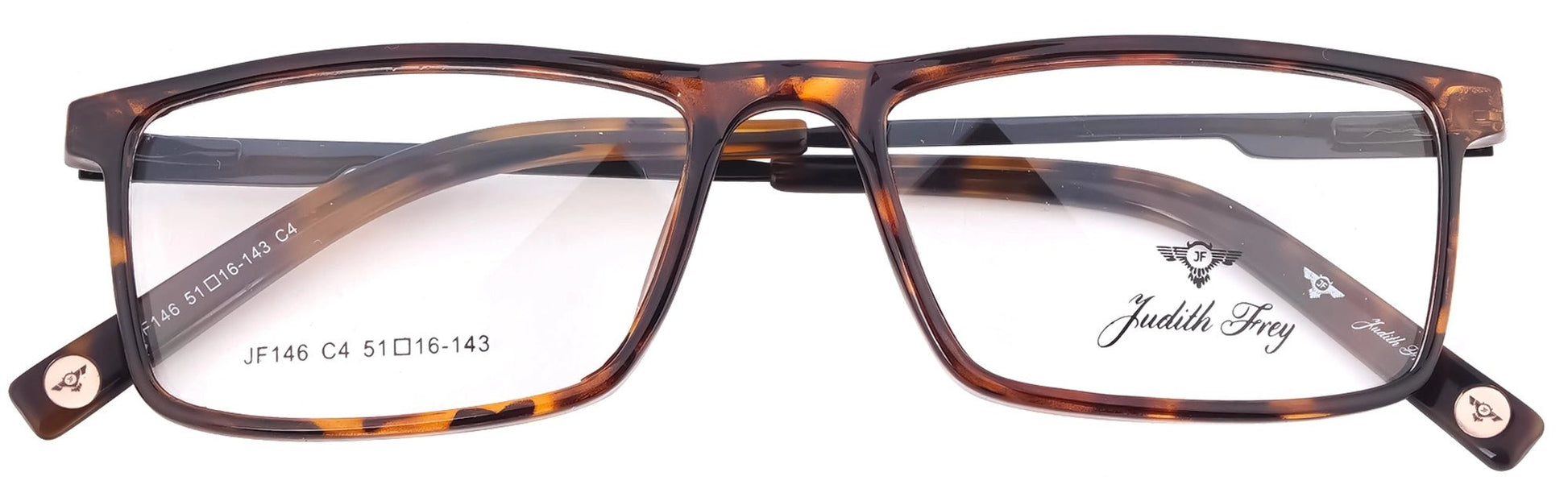 JF146 - C4 - Handmade Bio Acetate - Havana Brown - glassesbyahana.com