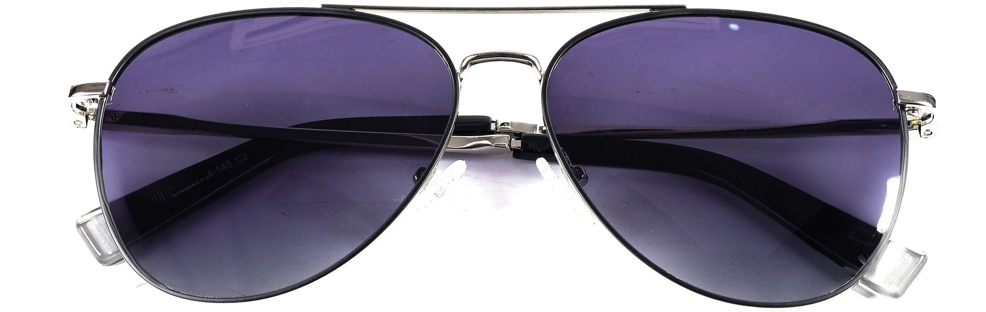 JF147 - C2 - Metal Alloy - Polished Silver - glassesbyahana.com