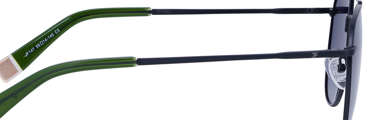 JF147 - C3 - Metal Alloy - Emerald Green - glassesbyahana.com