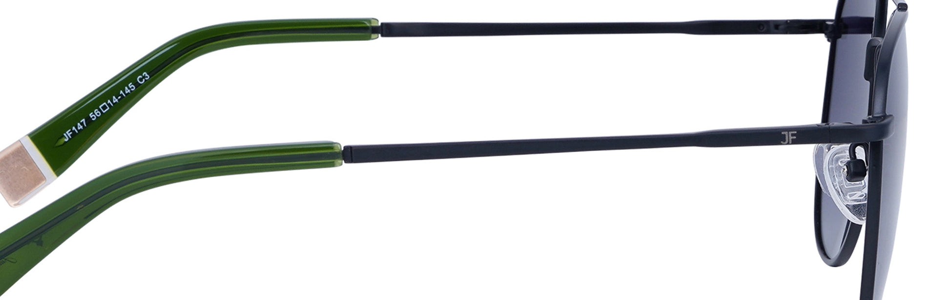 JF147 - C3 - Metal Alloy - Emerald Green - glassesbyahana.com