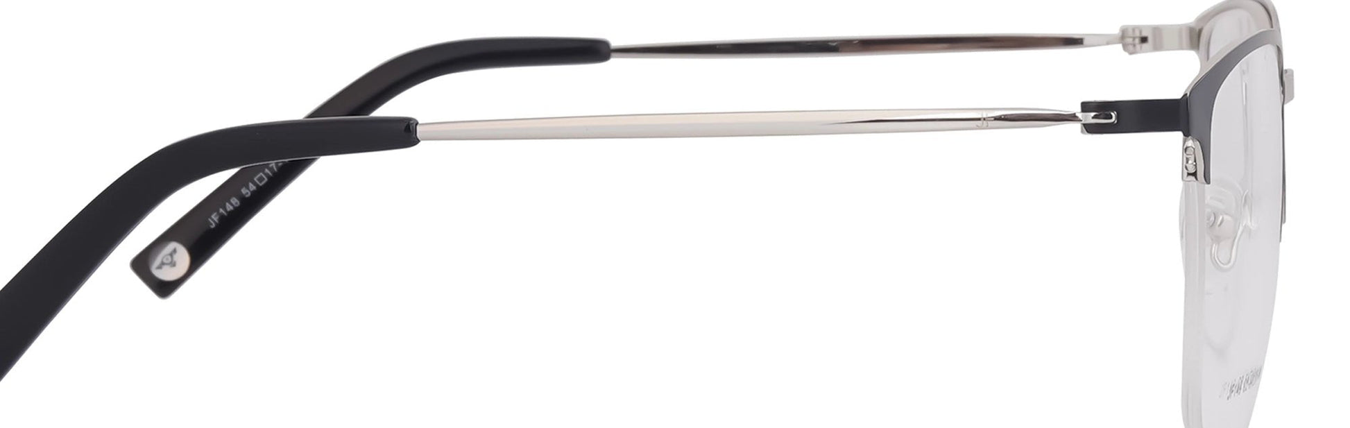 JF148 - C2 - Metal Alloy - Polished Silver - glassesbyahana.com