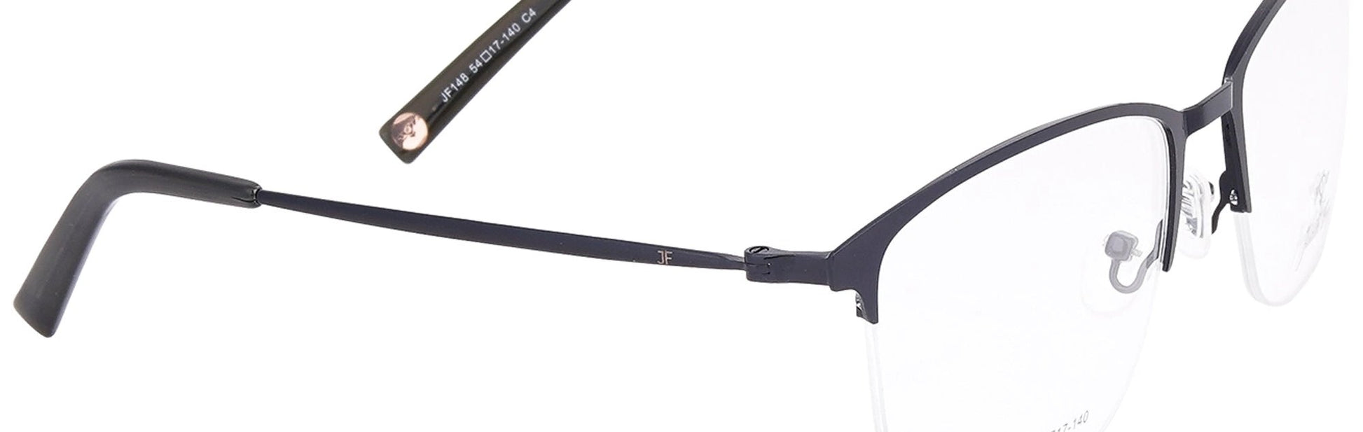 JF148 - C4 - Metal Alloy - Midnight Black - glassesbyahana.com