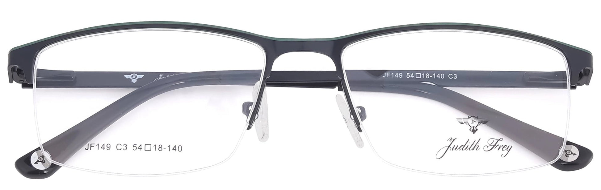 JF149 - C3 - Metal Alloy - Slate Grey - glassesbyahana.com
