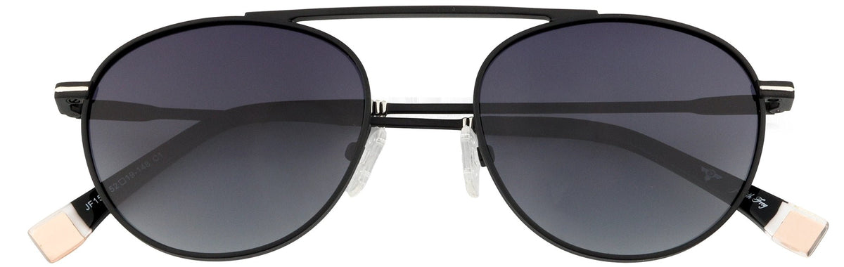 JF150-C1-Metal Alloy-Midnight Black - glassesbyahana.com