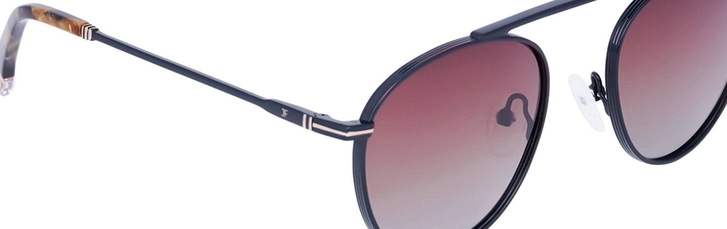 JF150 - C3 - Metal Alloy - Onyx Black - glassesbyahana.com