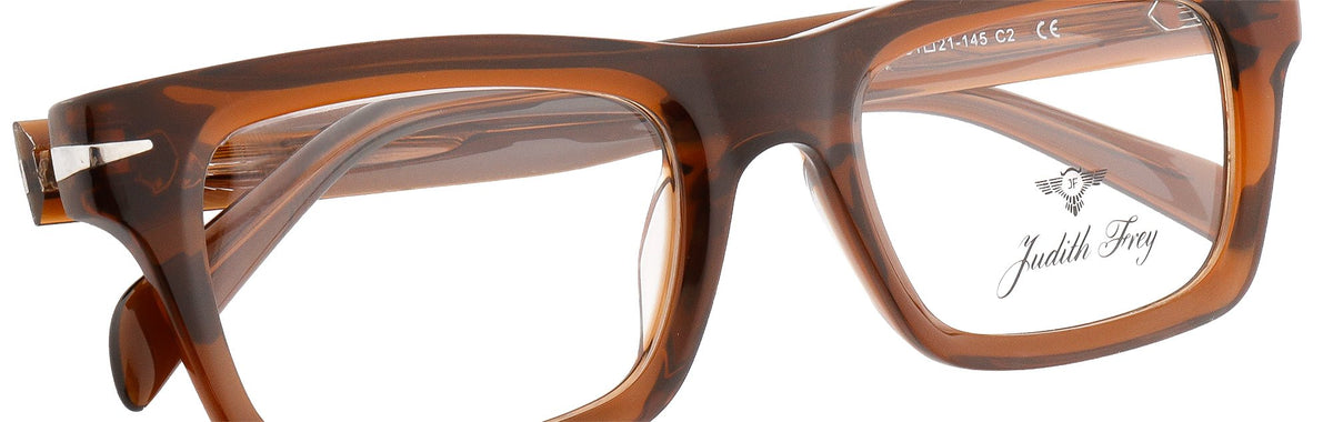 JF1500-C2-Handmade Bio Acetate-Honey Glaze - glassesbyahana.com