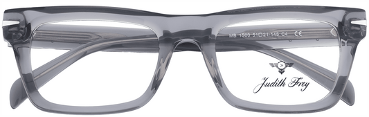 JF1500-C4-Handmade Bio Acetate-Translucent Grey - glassesbyahana.com