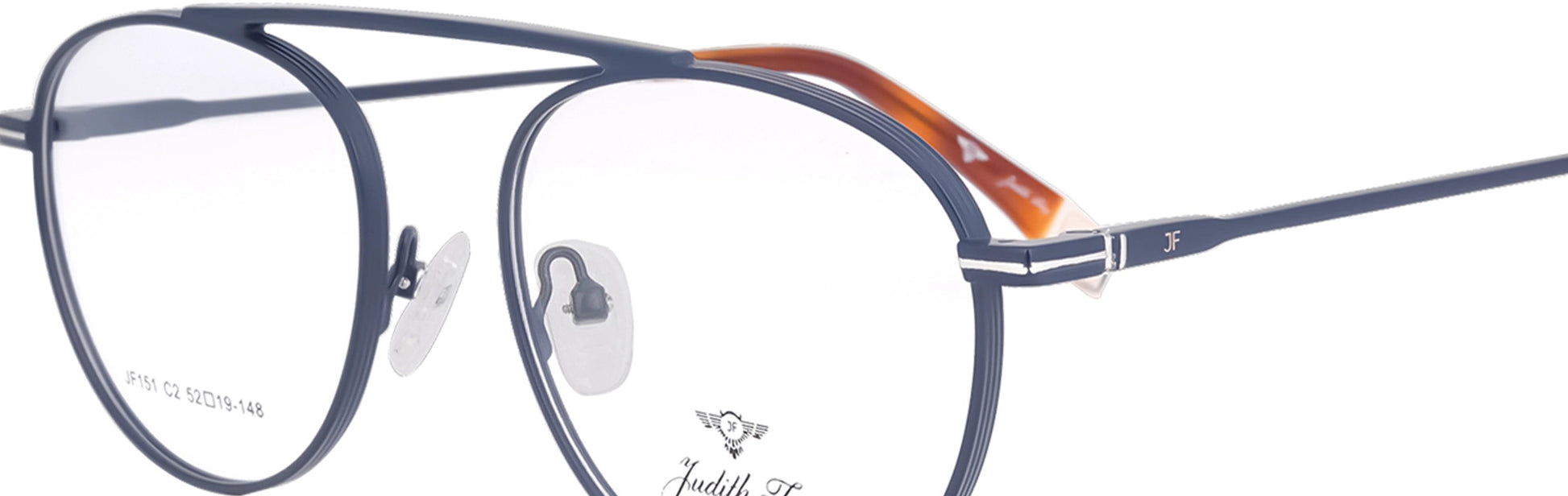 JF151 - C2 - Metal Alloy - Midnight Black - glassesbyahana.com