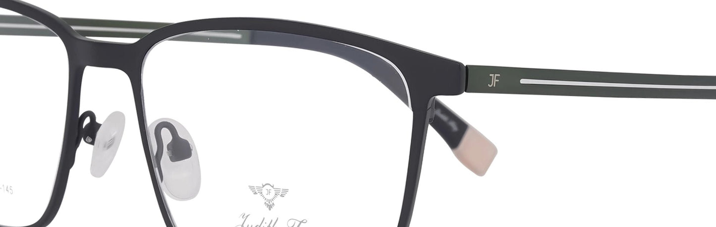JF152 - C1 - Metal Alloy - Forest Green - glassesbyahana.com