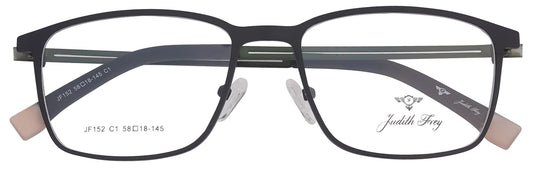 JF152 - C1 - Metal Alloy - Forest Green - glassesbyahana.com