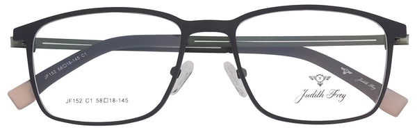 JF152 - C1 - Metal Alloy - Forest Green - glassesbyahana.com