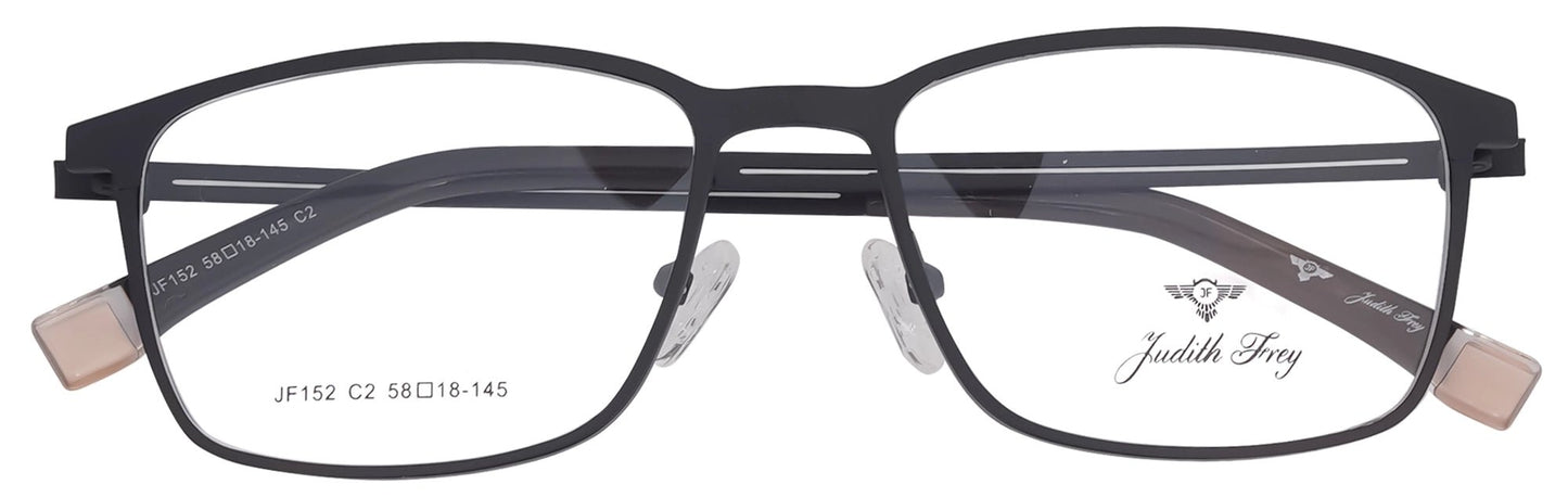 JF152 - C2 - Metal Alloy - Midnight Black - glassesbyahana.com