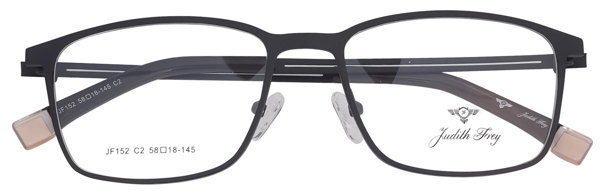 JF152 - C2 - Metal Alloy - Midnight Black - glassesbyahana.com