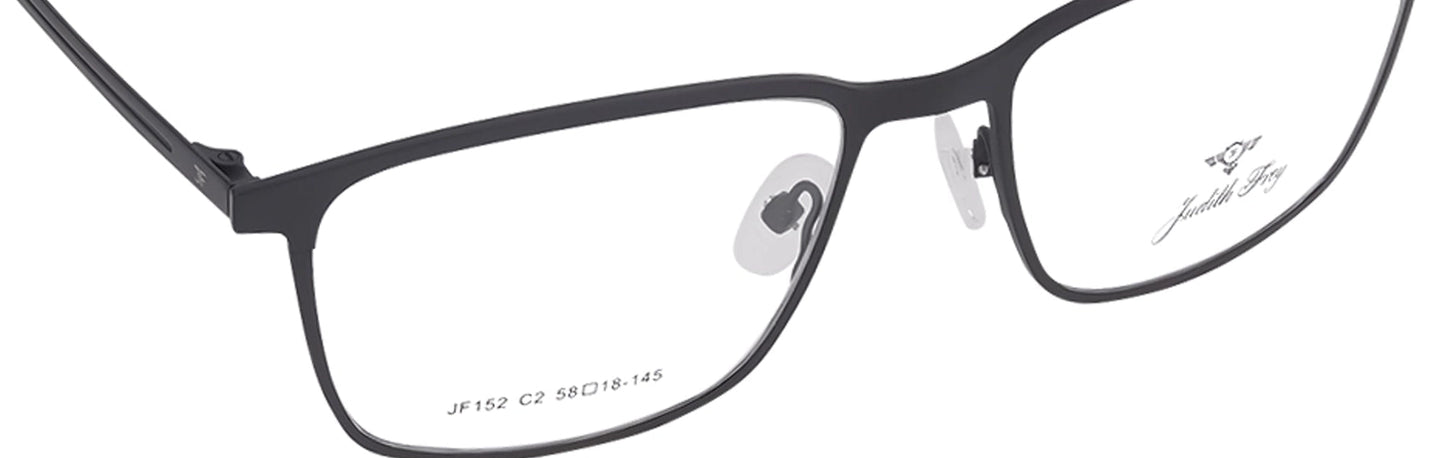 JF152 - C2 - Metal Alloy - Midnight Black - glassesbyahana.com